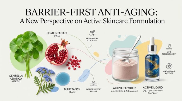 Barrier-First Anti-Aging: A New Perspective on Active Skincare Formulation